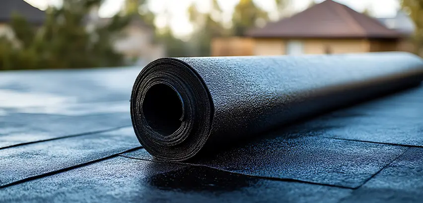 Rubber Flat Roof Replacement in Lockport