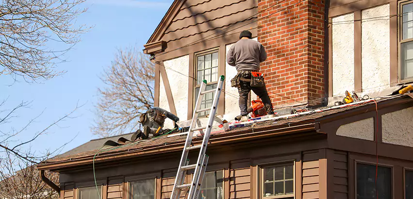 Roof Siding Trim Repair in Lockport